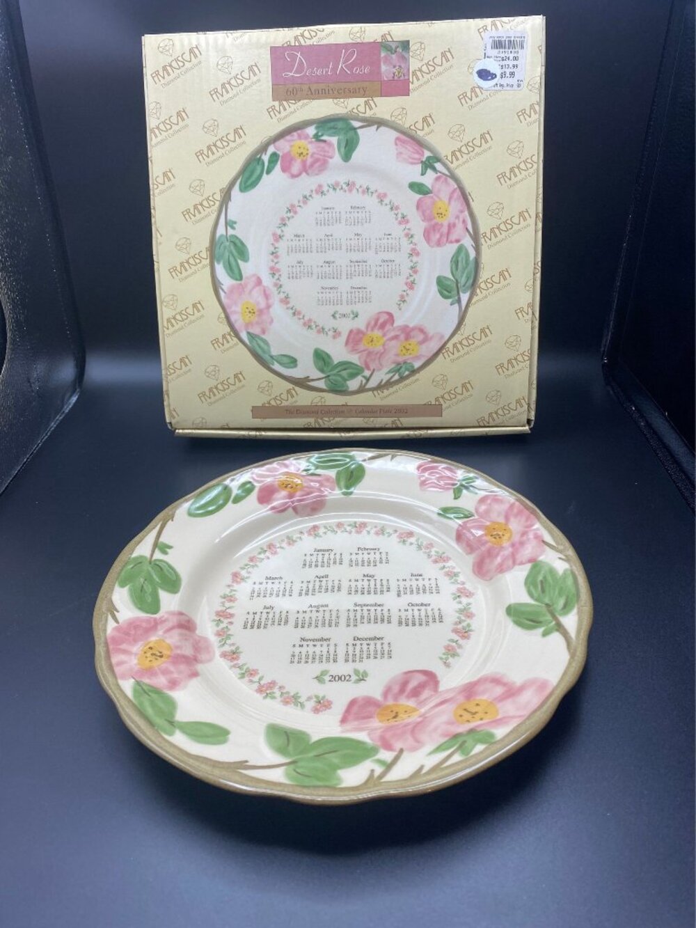 Desert Rose 60th Anniversary Plate NIB This is the Last One!